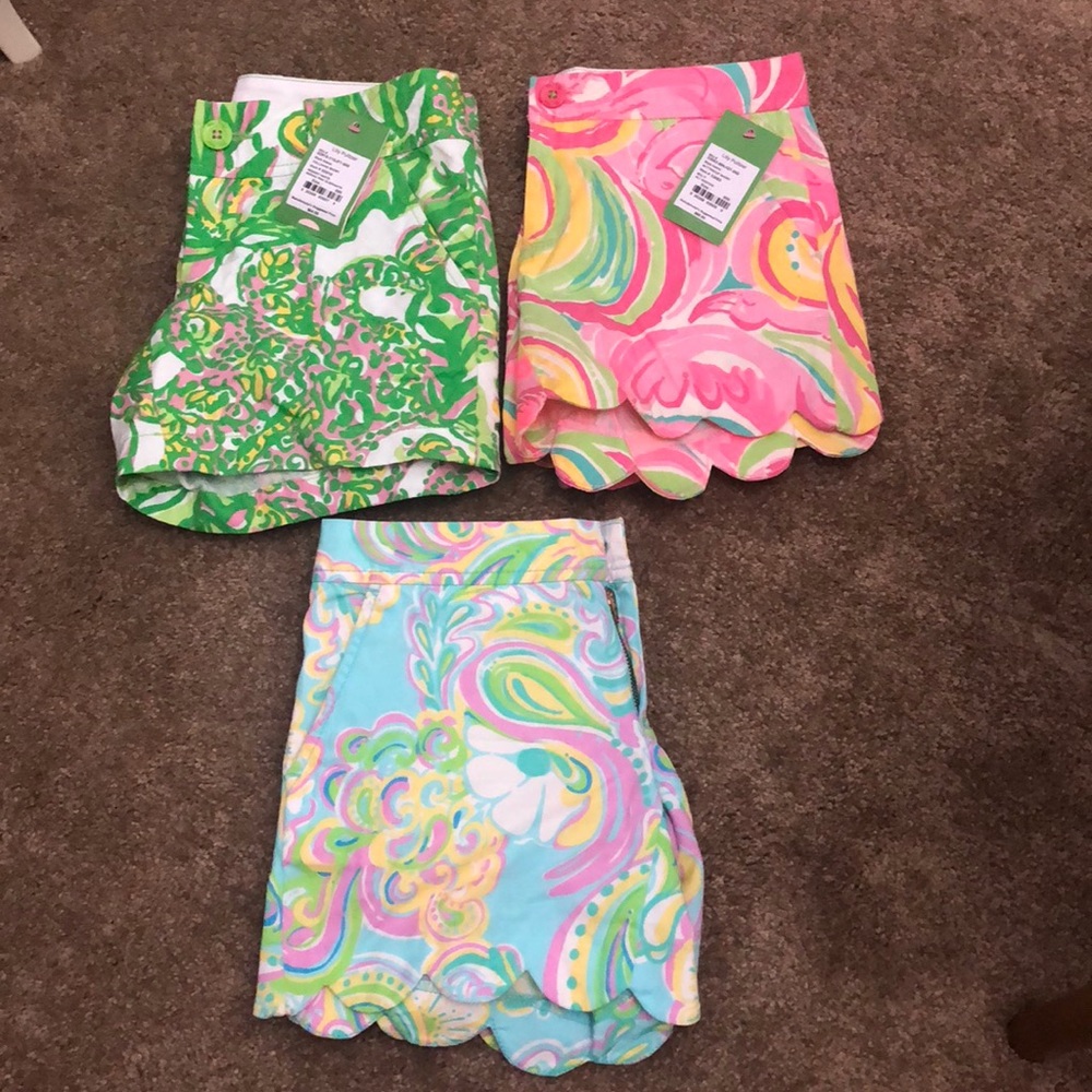 SIZE 000 - Lilly Pulitzer 000 Shorts Bundle